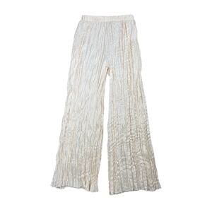 Akira High Waist Wide Leg Pleated Pant Large